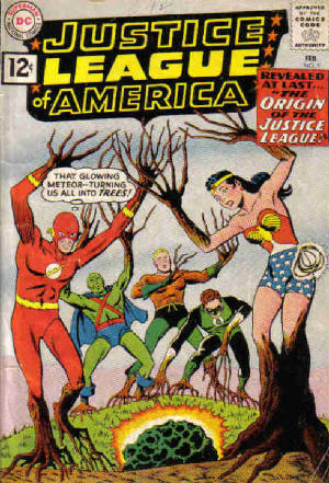 Origin of the Justice League of America