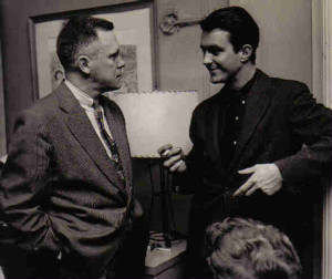 Cliff Robertson and Lawrence Quirk